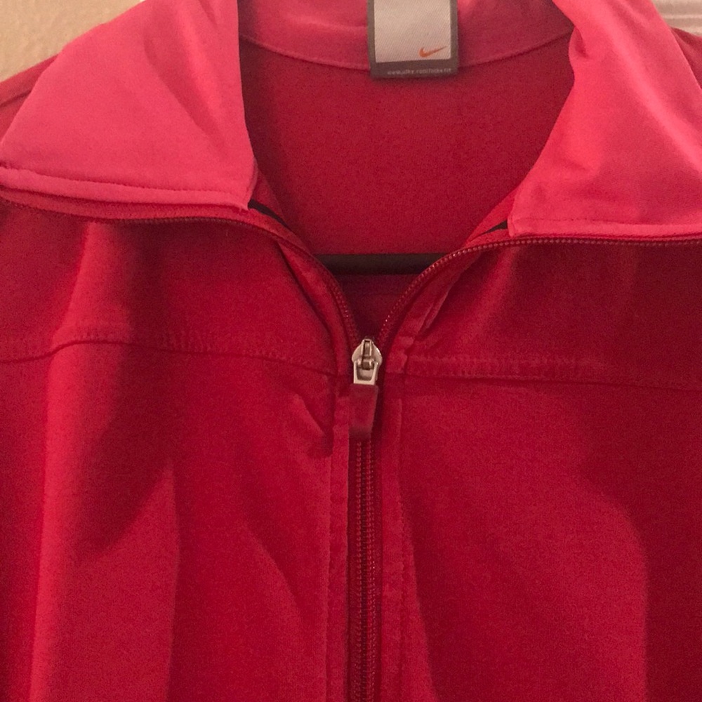 Nike two way full zip jacket